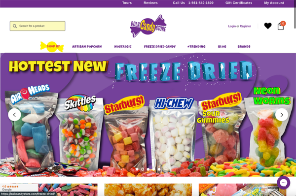 BigCommerce Implementation | Bulk Candy Store
